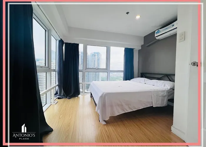 Big Windows With Full City View 2Br Loft Unit Free Wifi & Netflix At Fort Victoria Bgc